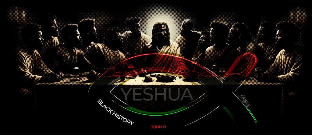YESHUA — Black History Christian Tee (John 1:1)