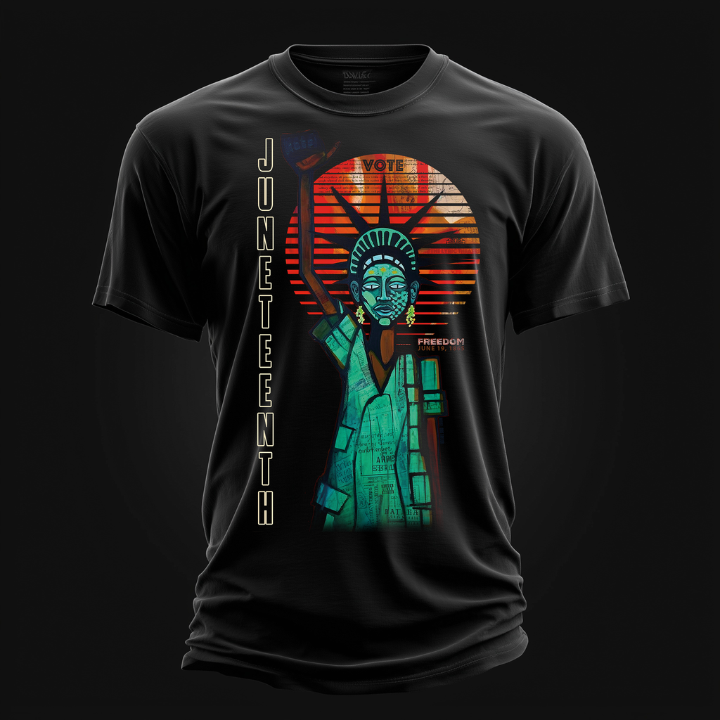 Juneteenth Freedom: Liberty in Motion – Graphic Tee