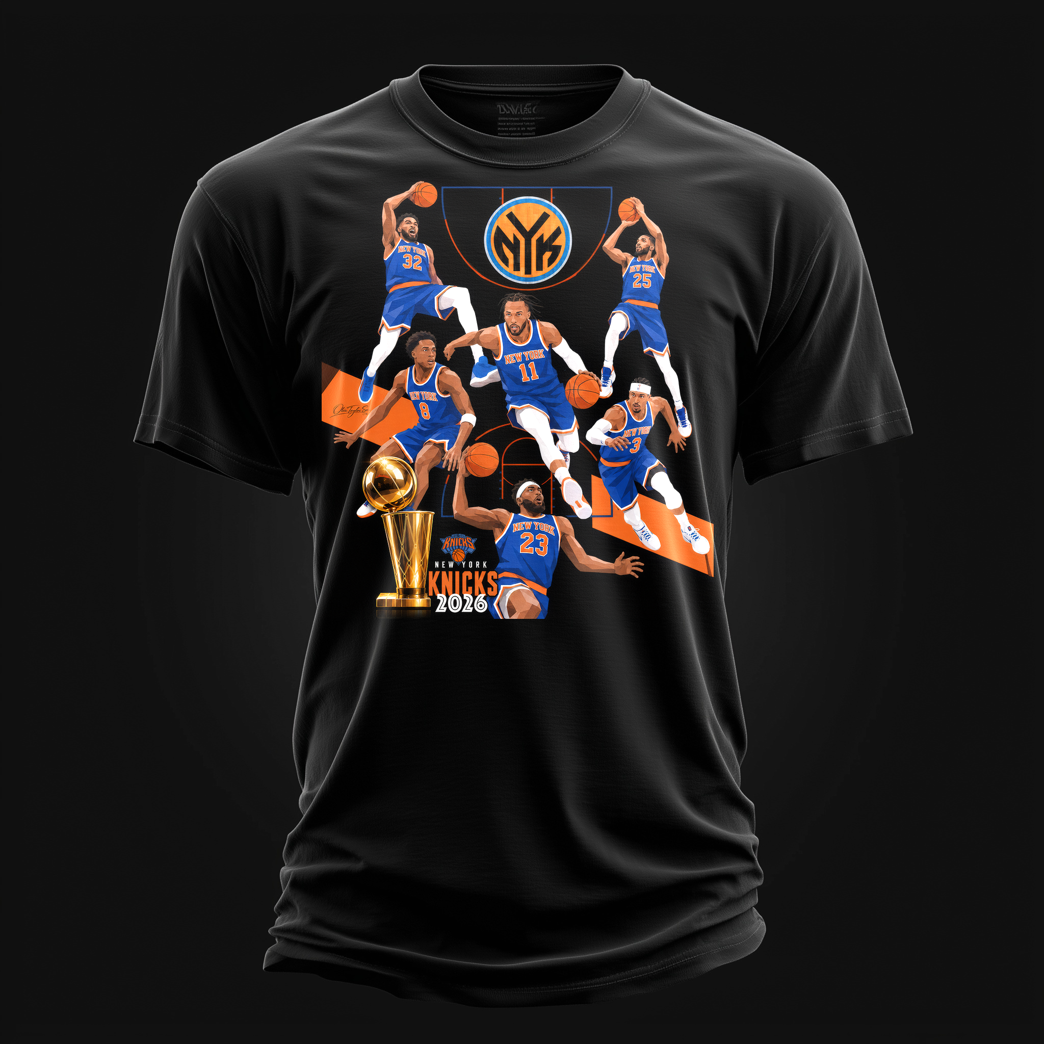 NYC Court Kings 2026 – Basketball Graphic Tee