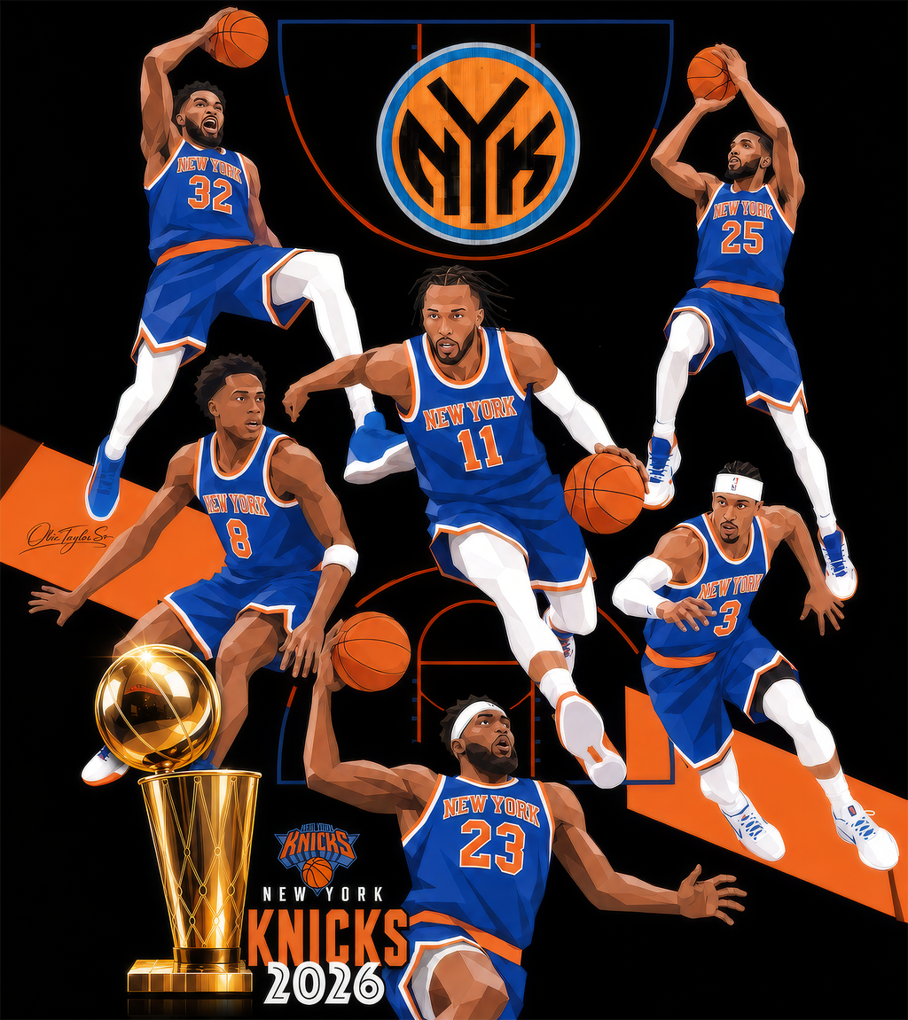 NYC Court Kings 2026 – Basketball Graphic Tee