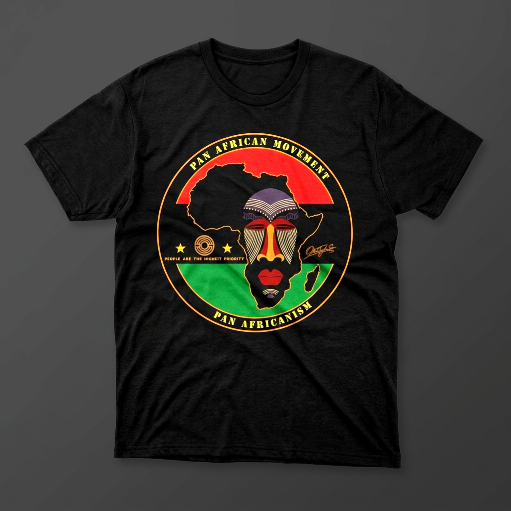Pan African Movement – Pan Africanism Graphic Tee