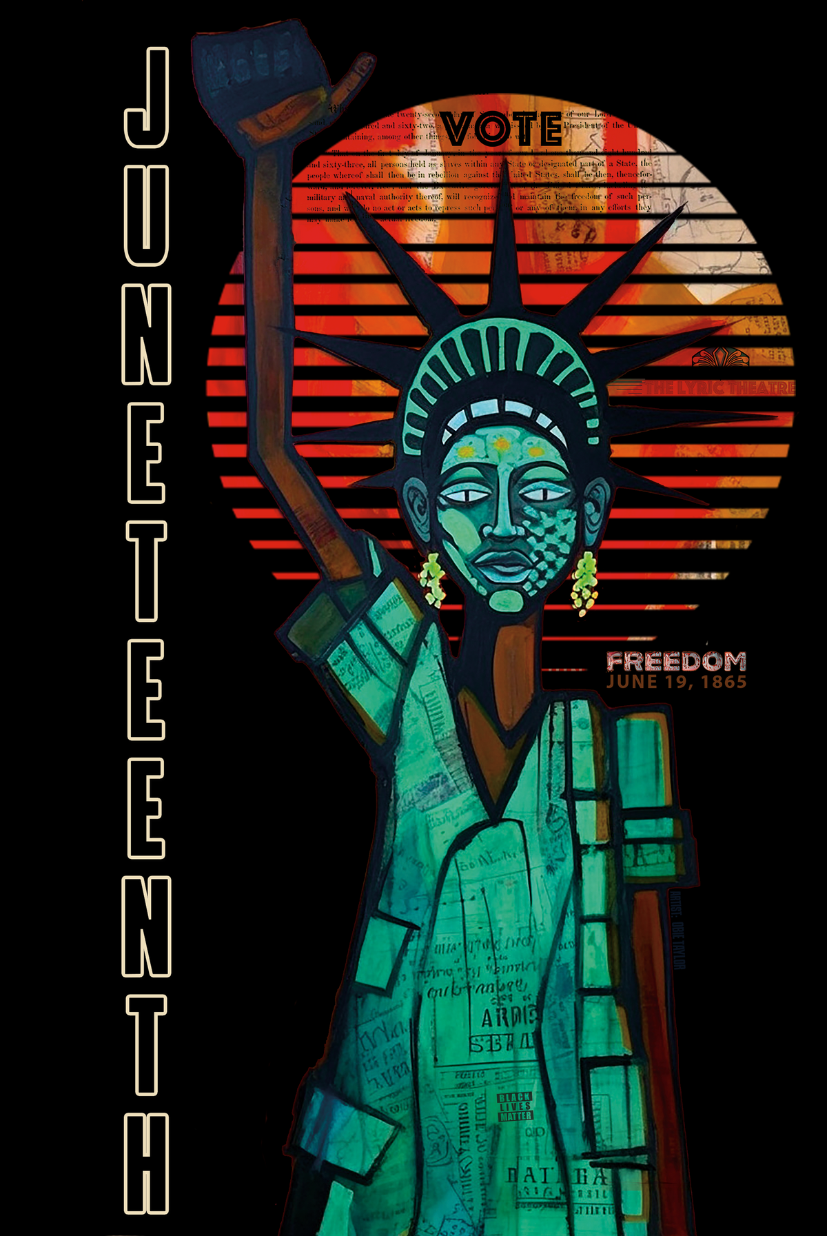 Juneteenth Freedom: Liberty in Motion – Graphic Tee