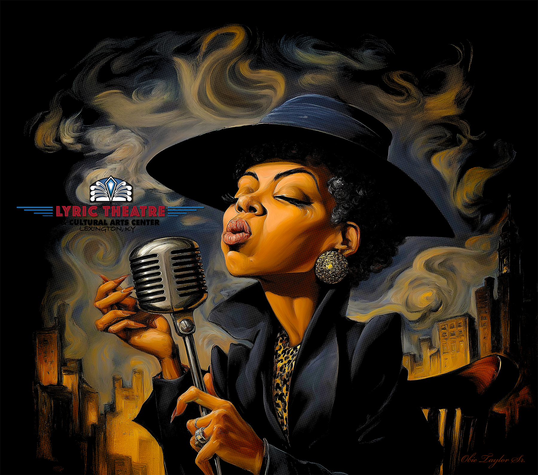 Smoke & Jazz at The Lyric – Lyric Theatre Graphic Tee