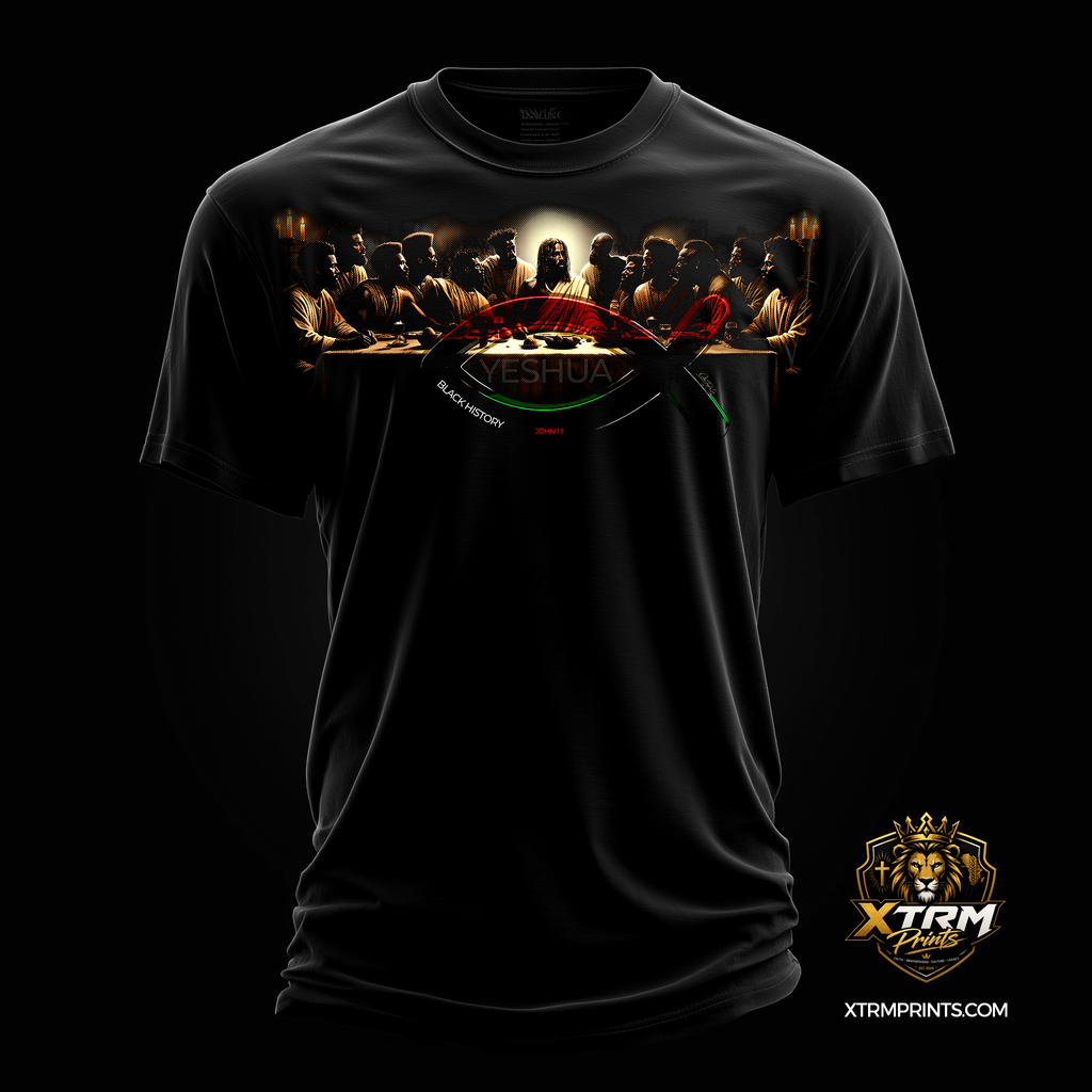 YESHUA — Black History Christian Tee (John 1:1)