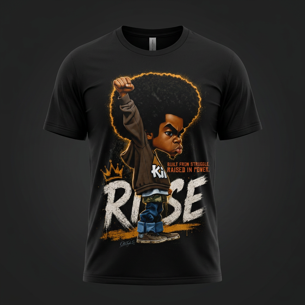 Rise – Built from Struggle Streetwear Graphic Tee