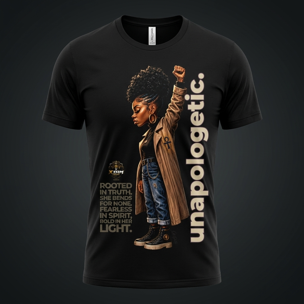 Unapologetic: Rooted in Truth – Streetwear Graphic Tee