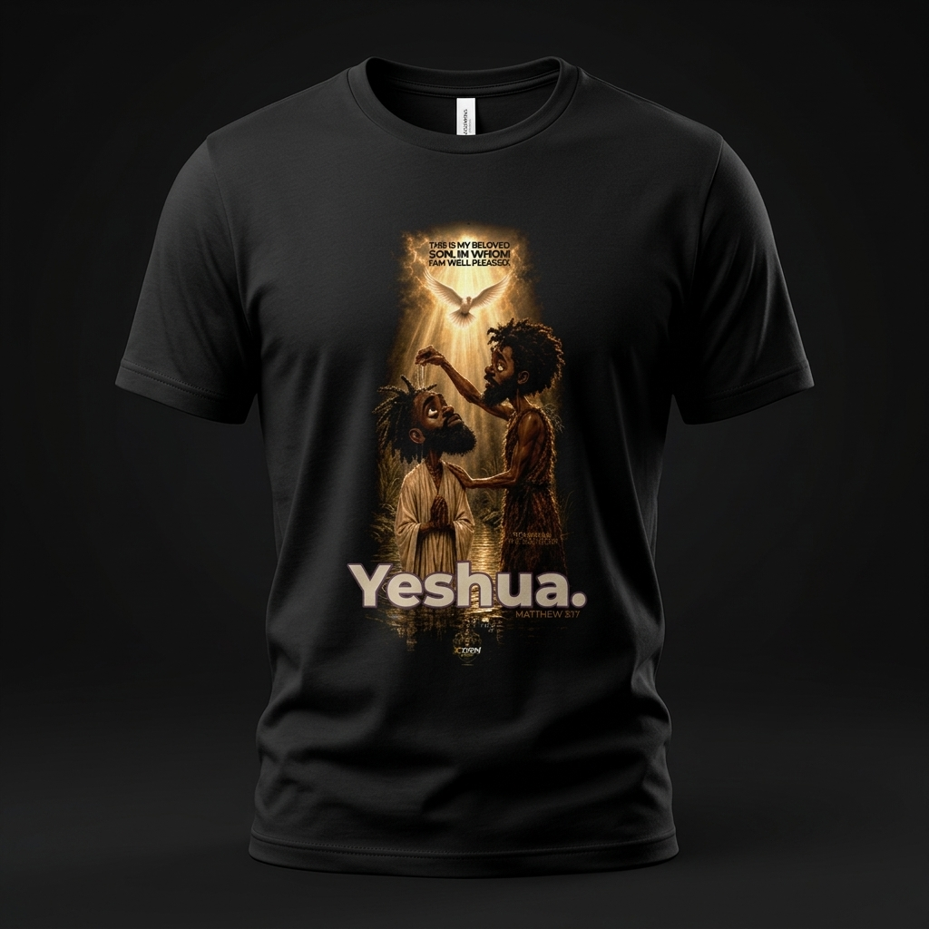 Yeshua: The Baptizer – Faith Graphic Tee
