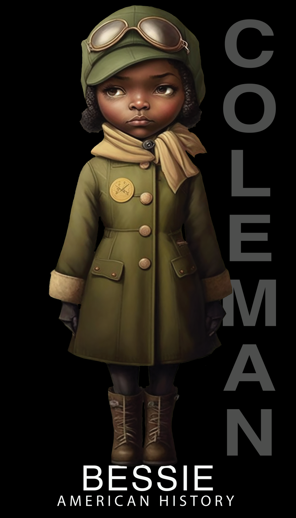 Bessie Coleman – Black History Graphic Tee