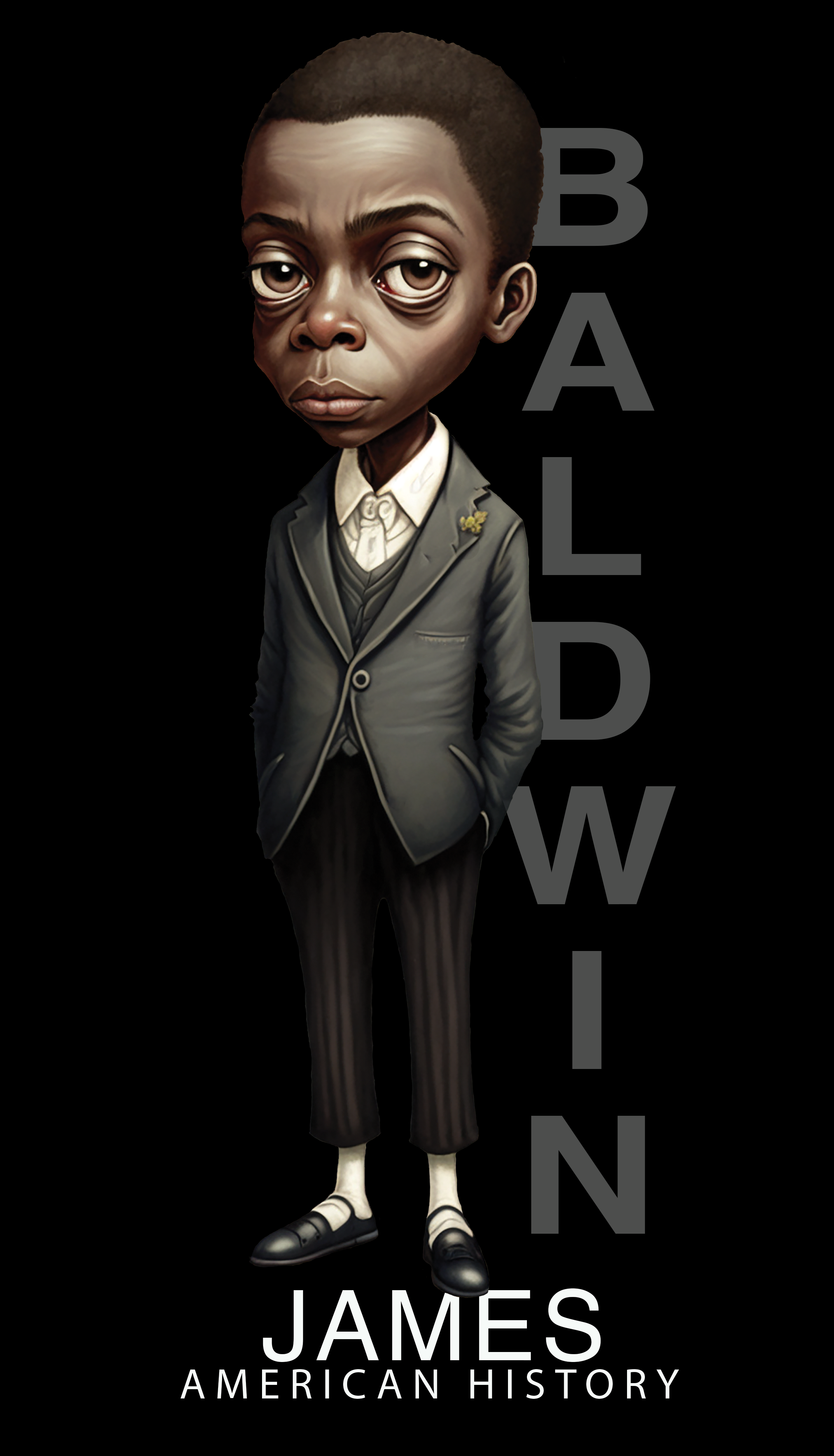 James Baldwin – Black History Graphic Tee