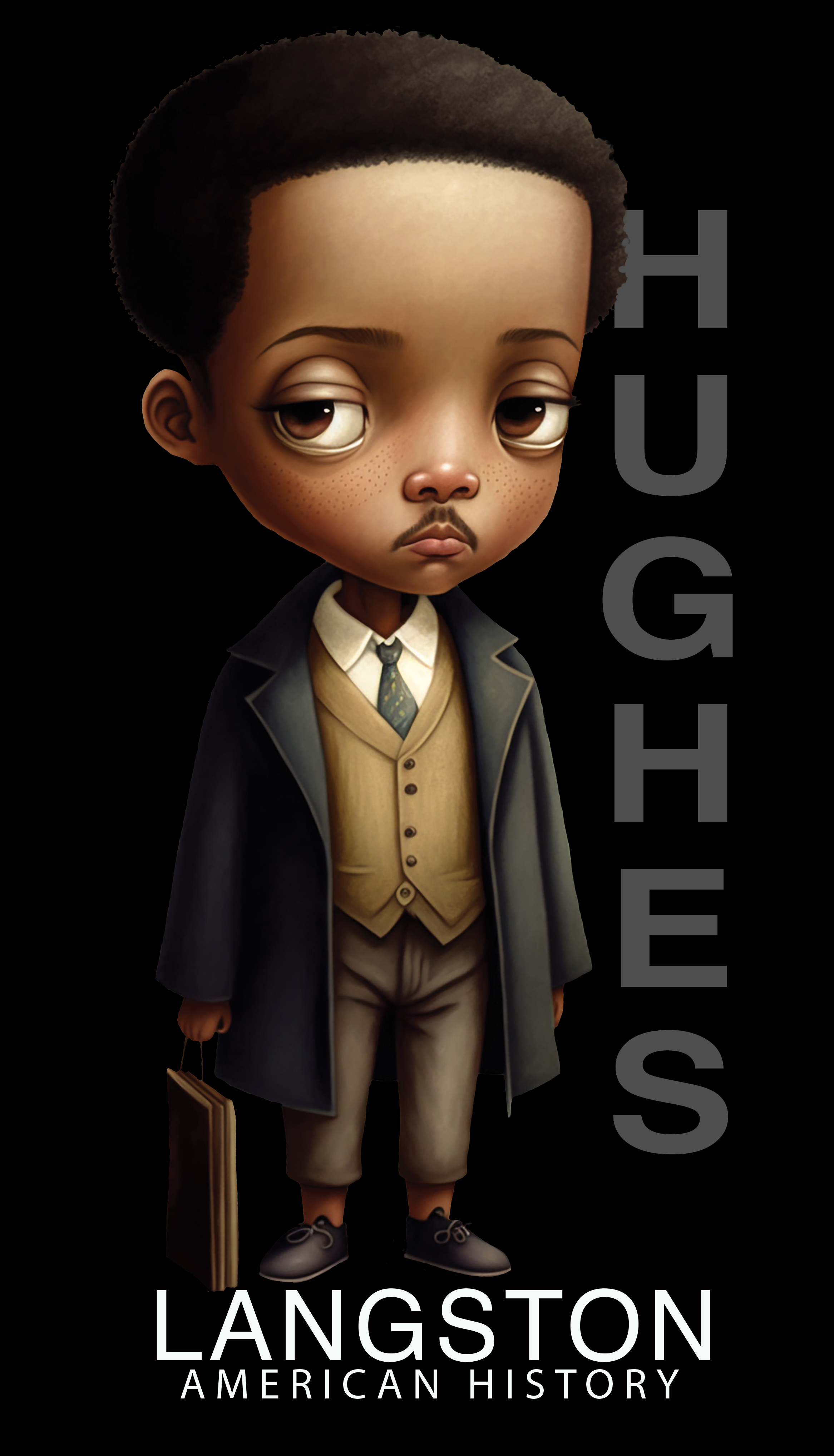 Langston Hughes – Black History Graphic Tee