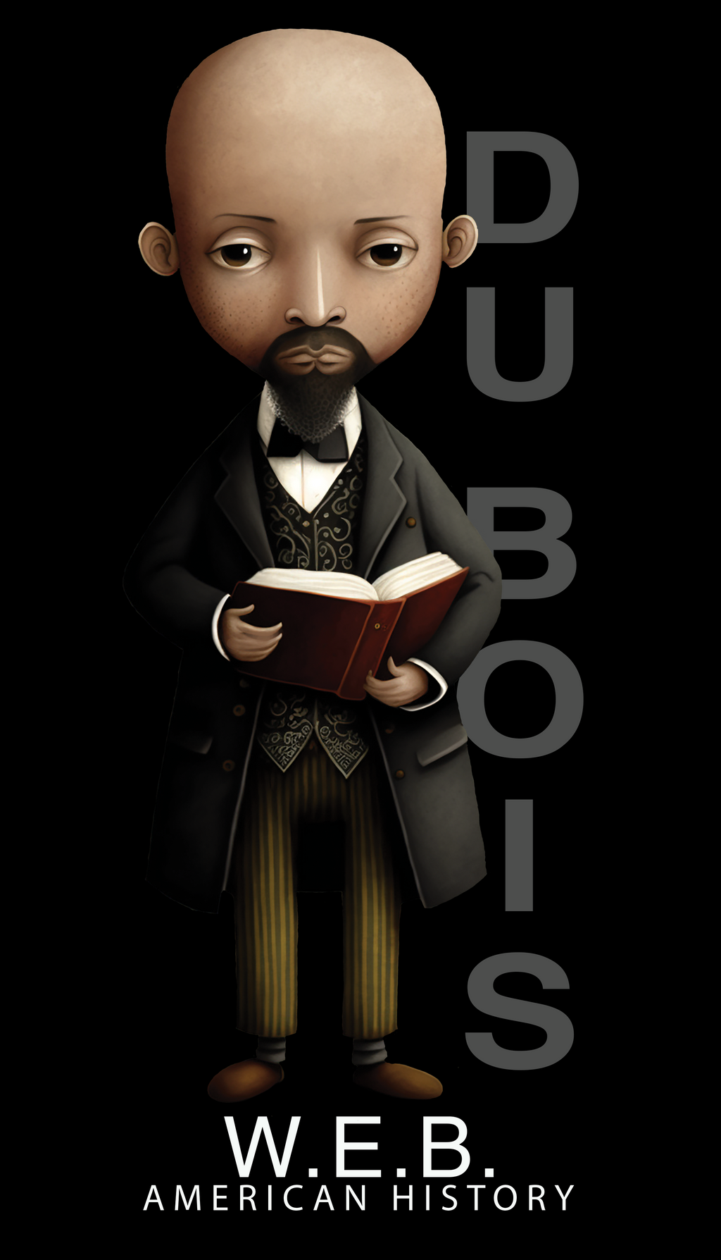 W.E.B. Du Bois – Black History Graphic Tee