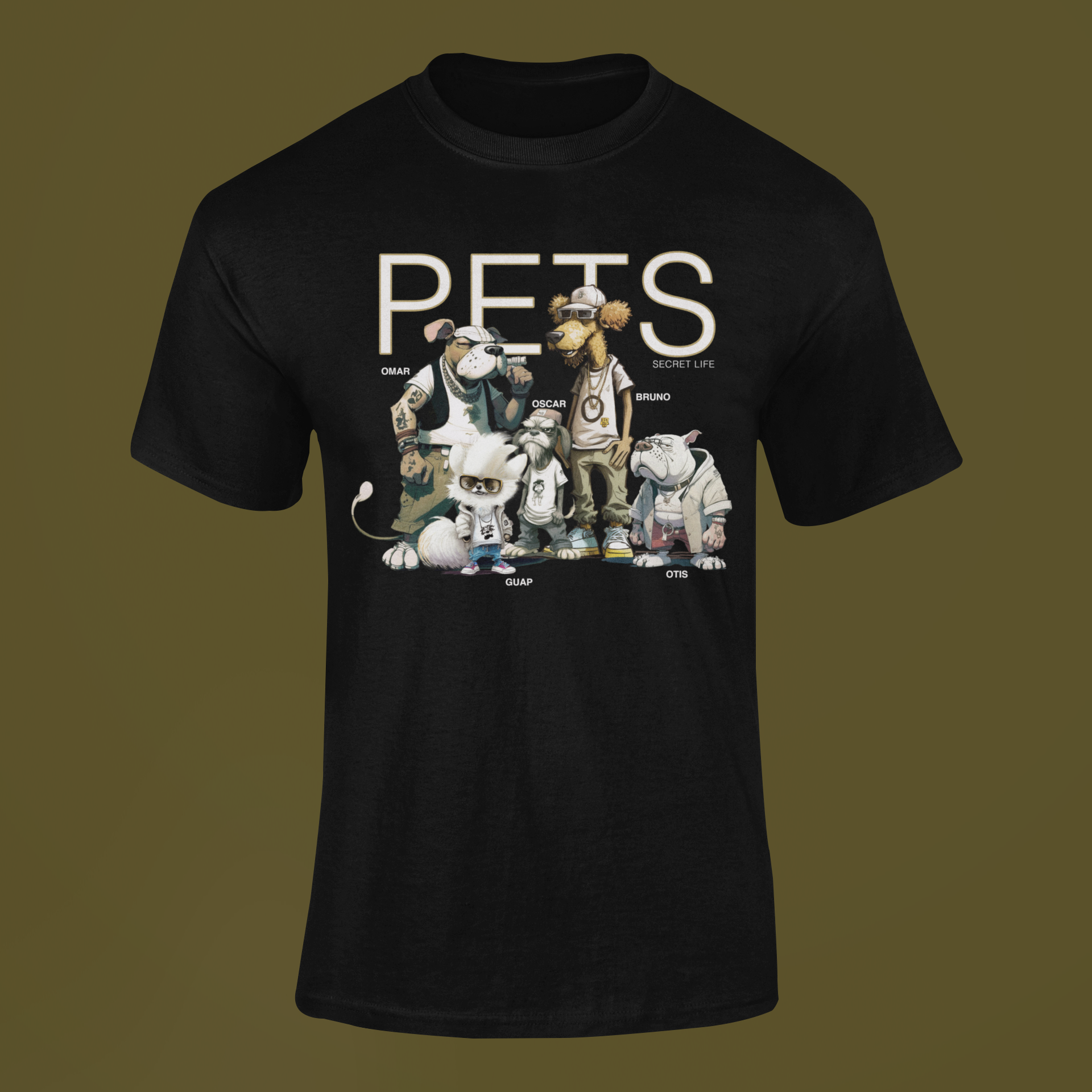 Pets: Secret Life of Dogs – Graphic Tee