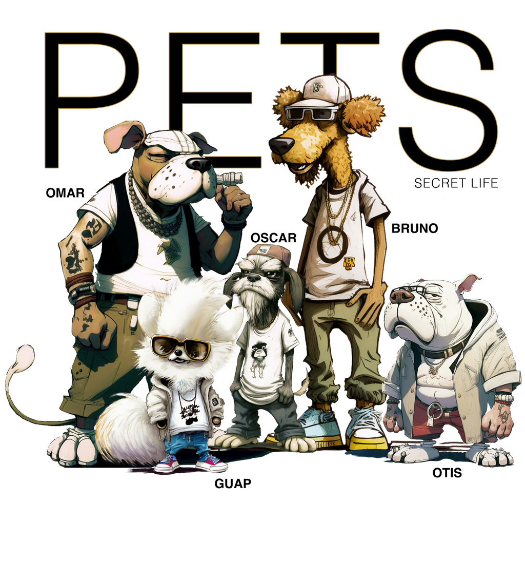 Pets: Secret Life of Dogs – Graphic Tee